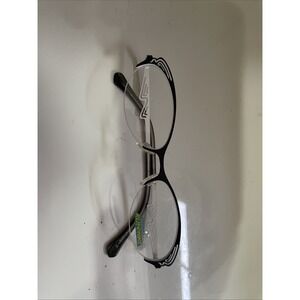 Project Runway Eyeglasses Frames Black Silver Womens Fashion Eyewear
